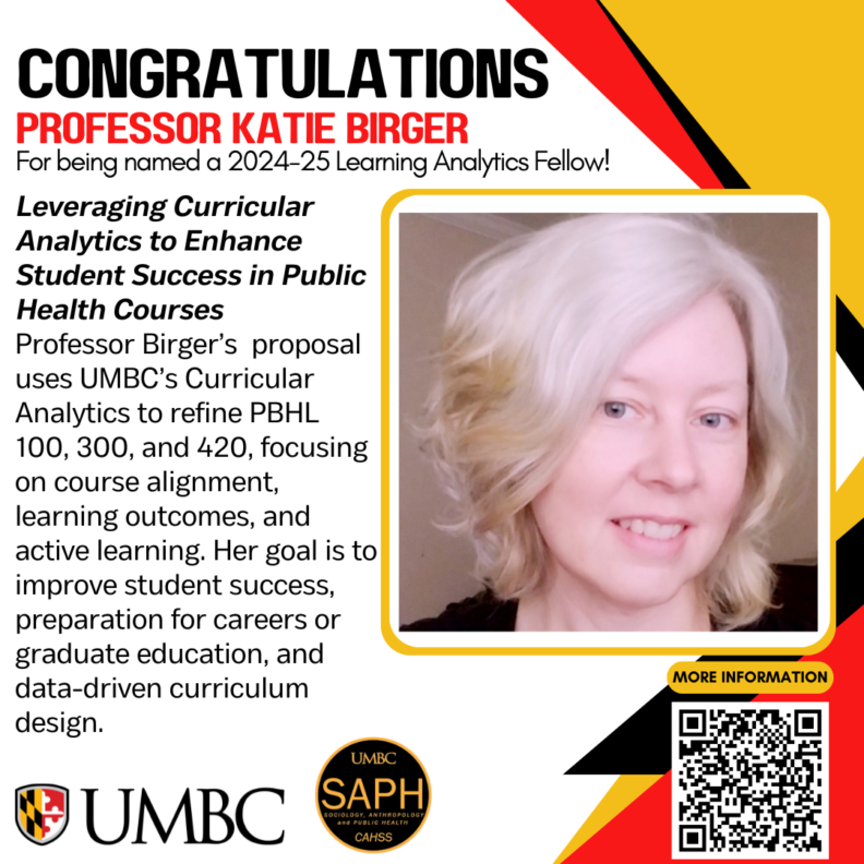 Congratulations Professor Katie Birger!